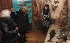 Президиум краевого совета ветеранов посетил в Ясенской районный краеведческий музей